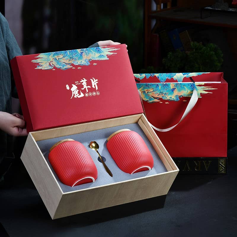 陶瓷礼品包装实拍图